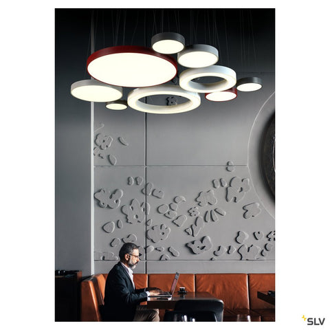 MEDO 60 LED, tavan, gri