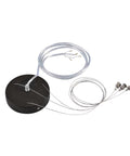 set suspensie ptr. MEDO LEDnegru5-adrig