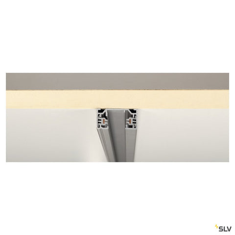 1-faze high-voltage track, surface-mounted, 1m, silvergrey