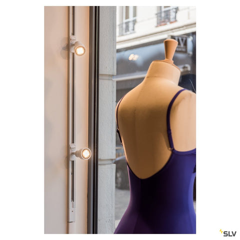 PURI, lampă cap, GU10, max. 50W, cu 1-faze adaptor, alb