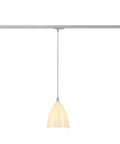 TONGA IV lampă pendul cu ceramic abajur&1-ph adaptor, silve