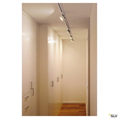 KALU TRACK LEDDISK SPOT, white , 3000K, incl. 1-faze adaptor