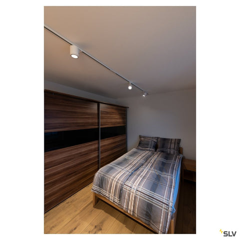 ENOLA_C SPOT, circul, alb, 9W , 3000K, 55°, 1-phase adaptor