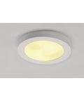 Plafonieră, GL 105 E27, rotund, alb plaster, max. 15W