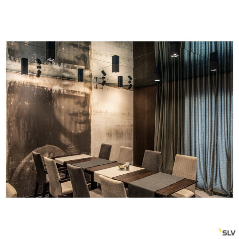 PLASTRA, CL-1, pătrat, ghips alb, GU10, max. 35W