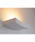 Aplică  GL 102 CURVE, gips alb, R7s 78mm, max. 100W