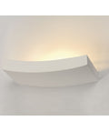 Aplică  GL 102 CURVE, gips alb, R7s 78mm, max. 100W