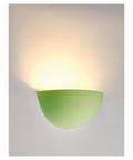 Aplica, GL 101 E14, semirotund, alb plaster, max. 40W