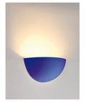 Aplica, GL 101 E14, semirotund, alb plaster, max. 40W