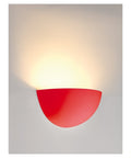 Aplica, GL 101 E14, semirotund, alb plaster, max. 40W