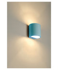 PLASTRA wall lamp, GL 104 ROUND, white plaster, G9, max. 42W