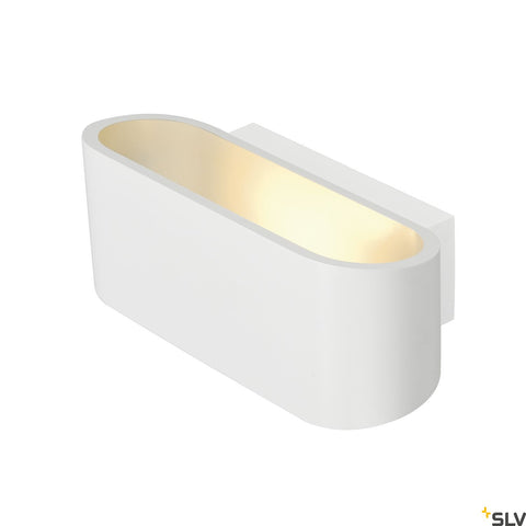 OSSA R7s lampă de perete, oval, alb, R7s 78mm, max. 100W