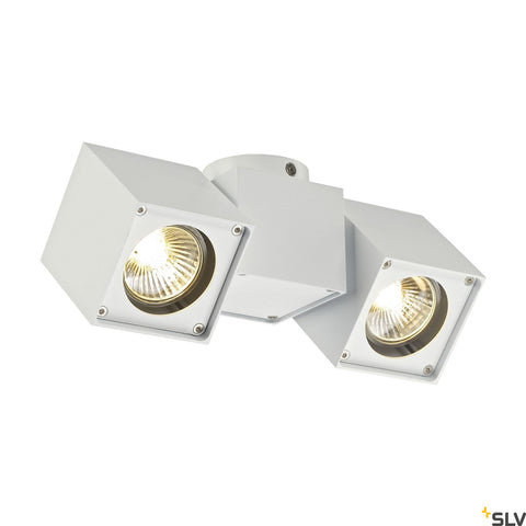 ALTRA DICE SPOT 2, alb . GU10, max. 2x50W