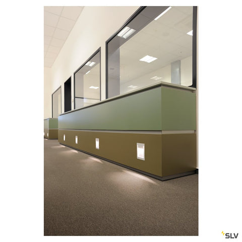 DOWNUNDER PUR 120x155 LED, patrat, carcasa alba,4,8W LED ww