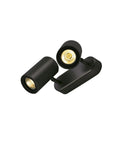 Enola_B WL&CL dublu,negru2xGU10, max.50W