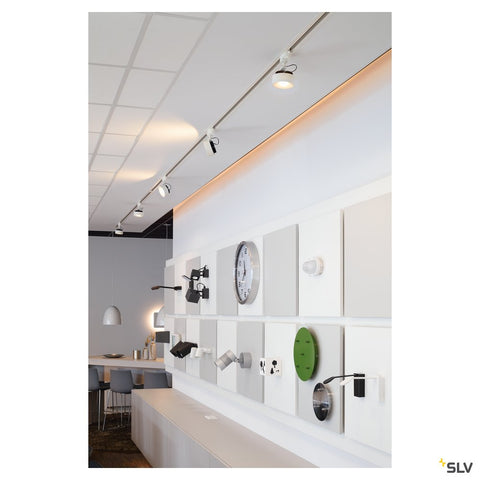 KALU TRACK LEDDISK lampă cap, alb, 3000K, 3-phase adaptor