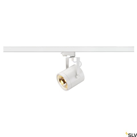 EURO SPOT ES111, cu 3-faze adaptor, alb