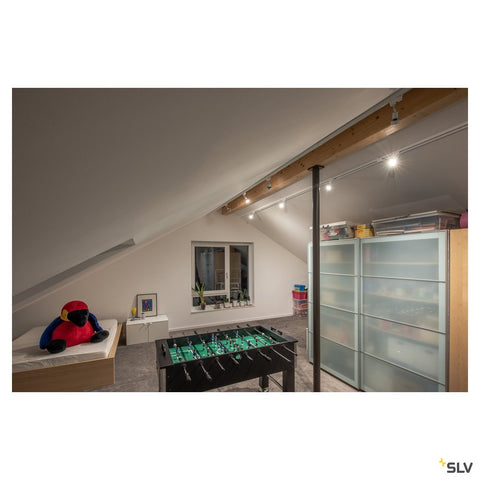 PURI spot şină, alb, GU10, max. 50W, incl. 3P.-adaptor