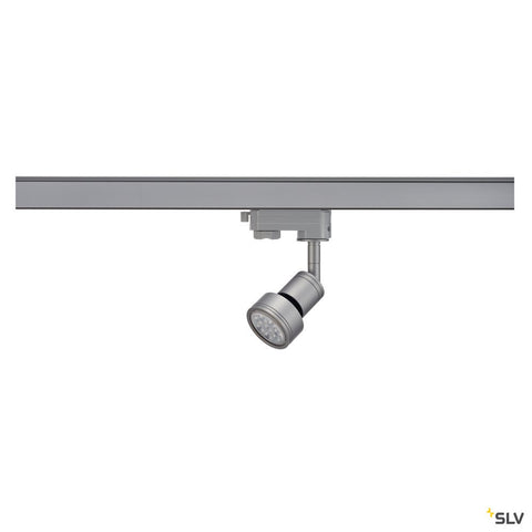 PURI spot sina, gri argint, GU10, max. 50W, incl. 3P.-adap