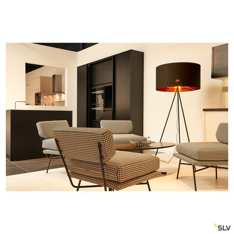 FENDA abajur,negru/aramiu,Ø70cm