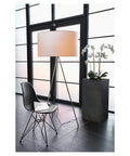 FENDA E27 lampa de podea, chrom,