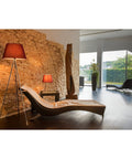 FENDA E27 lampa de podea, chrom,