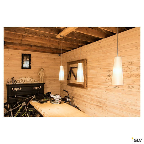 Rozeta suspensie, 1iesire, chromrotund, incl. Disp.detens.