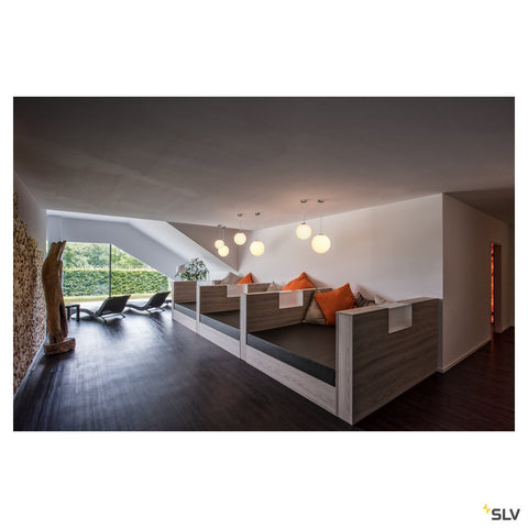 ROTOBALL 25 suspendat. E27, alb max. 24W