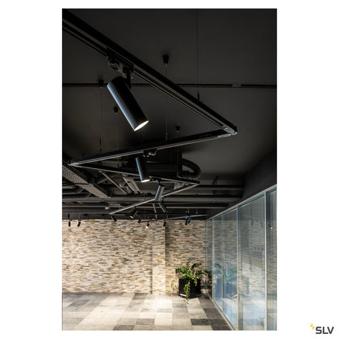 HELIA 50 LED,35° 3000K,negruproiector,incl.3P adaptor