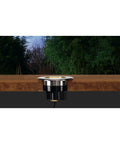 DASAR FLAT 230V LED, round, 4,3W LED, warmwhite, stainless