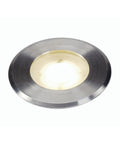 DASAR FLAT 230V LED, round, 4,3W LED, warmwhite, stainless