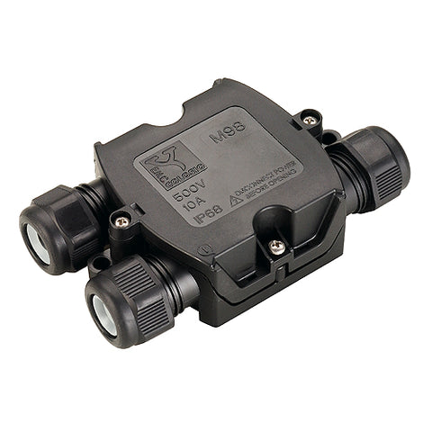 IP68 connection box, 3-pole