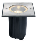 Spot paviment DASAR 115 GU10  max 35W IP67 pătrat oțel inox