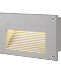 BRICK LED aplica, gri argintiu, cald-alb LED