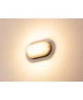 TERANG 2, 3000K, oval, anthracit