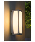 MERIDIAN BOX wl, silvergrey,E27,max.20W,with motion detector