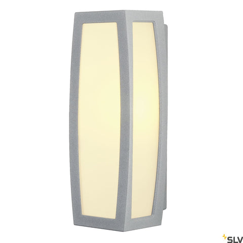 MERIDIAN BOX wl, silvergrey,E27,max.20W,with motion detector