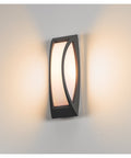 MERIDIAN II, lampă de perete, antracit, E27, max. 60W