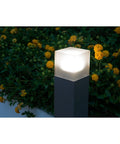 Bornă luminoasă GRAFIT SL 60, E27, max 11W IP44 antracit/alb