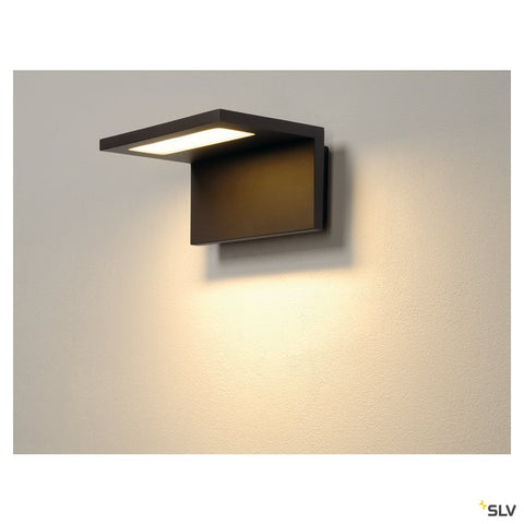 ANGOLUX WALL de perete 36 SMD LED 7,5W 3000K, IP44, anthr.
