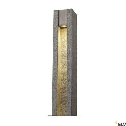 ARROCK SLOT GU10 ,square,granite,salt&pepper,GU10,max.4W LED