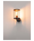 exterior LANTERN perete,rosu, antr., klares sticla
