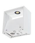 LOGS lampă de perete, pătrată, alb, 6W LED, alb cald