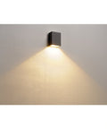 QUAD 1 XL LED de perete, 3,2W, 3000K, patrat, anthracit