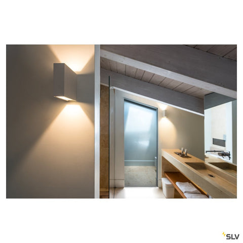 QUAD 2 XL LED de perete, 2x3,2W, 3000K, alb