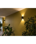 QUAD 2 XL LED de perete, 2x3,2W, 3000K, anthracit