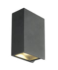 QUAD 2 XL LED de perete, 2x3,2W, 3000K, anthracit