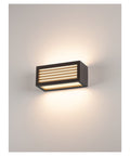 BOX-L E27 lampă de perete, pătrat, antracit, E27, max. 18W