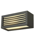 BOX-L E27 lampă de perete, pătrat, antracit, E27, max. 18W