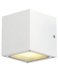 SITRA CUBE lampă de perete, cubic, alb, GX53, max. 9W